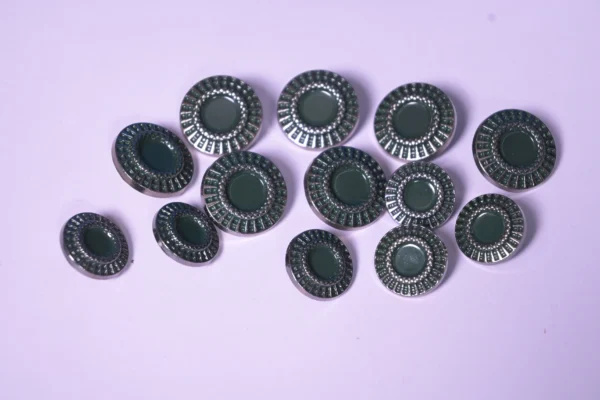 Designer Traditional Shank Buttons for Men's Wedding Suits, Blazers & Ethnic Wear